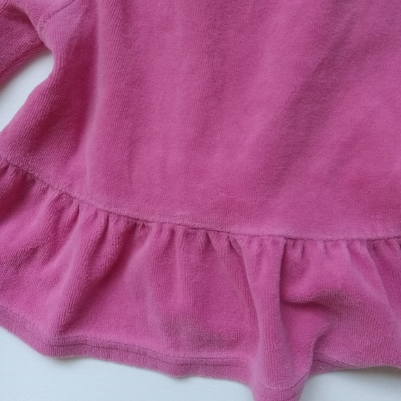 Laura Ashley Baby SIZE 6-9 MONTHS Preowned EUC PINK w/ Heart - Picture 4 of 4